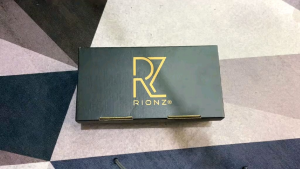 Rionz - Costa Black - Sepatu Formal Pria Pantofel Hitam Kerja Kantor
