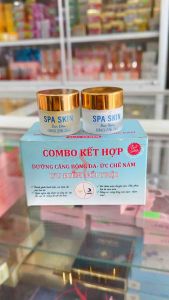 Combo Kết Hợp Kem SPASKIN 12g Dưỡng Da Căng Bóng- Ức Chế Nám SPA SKIN