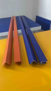 List Alumunium L List HARD CASE List siku 1meter L100 warna biru kualitas terbaik