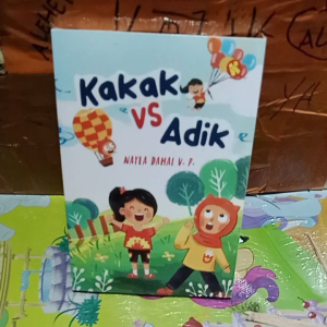 Buku Komik Kakak vs Adik: Menjelajahi Dunia Edukasi dengan Nayla Damai VP