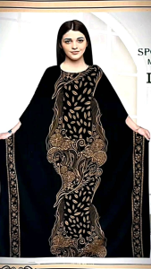 Kaftan panjang Baju Kelawar india