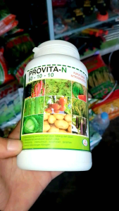 PROVITA-N Pupuk Daun Nitrogen Extra 60-10-10 500 gram - Meningkatkan Pertumbuhan Akar Batang & Daun Menghemat Pemakaian Pupuk Dasar