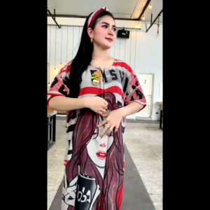 DRESS BOBA JUMBO SLETING DEPAN DEPAN TERBARU VIRAL