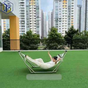 Bộ Võng xếp INOX An Bình Lưới Võng Xuất Khẩu Polyester Cao Cấp Thoáng Khí Chịu Tải 250kg