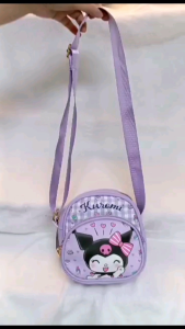 Sanrio Kuromi My Melody Cinnamoroll Hello Kitty Kids Toddlers Girls Cute Crossbody Shoulder Sling Bag