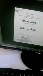Undangan pernikahan murah
