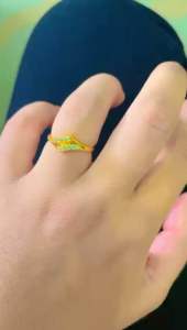 Cincin emas bangkok cop 916 persis ori