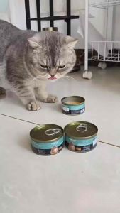 Meiboen Makanan Kucing Canned Food 85g - Broth Menyegarkan & Nutrisi Tinggi - Berat Badan Kucing Lebih Baik