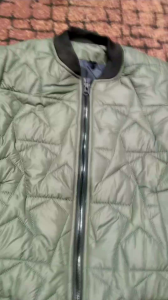 Musim Gugur Musim Dingin Jaket Baru Tren Fashion Kasual Menebal Hangat Berlapis Kapas Pakaian Slim Bisbol Mantel Ukuran Down Jaket Hangat jaket bomber pilot yg di jait rapih mengunakan mesin bordil