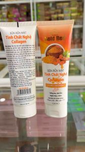 Sữa Rửa Mặt GOLDBEE Tinh Chất Nghệ Collagen Gold Bee 120g