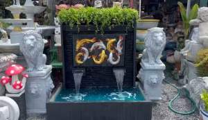 ม่านน้ำตก เสริมฮวงจุ้ย