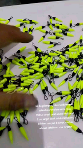 Pelampung Pancing Ikan Mas & Kumbul Ikan Nila 1 Pack Isi 20 Pcs