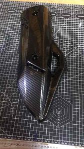 กันร้อนท่อ เคฟล่า5D Pcx160 Click160 Giorno125 ของแต่ง มอเตอร์ไซค์