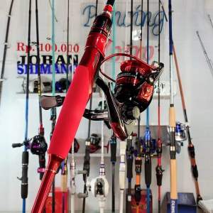 Joran dragon force 1.8M set Reel