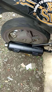 Knalpot Ngebass Adem Copy CMS Copy TZM Plus Endmuffler Beat Scoopy Spacy Vario Mio Dll
