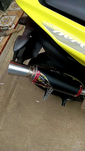 Knalpot Racing Cobra Original M24 PRO Coating Inlet 50mm & 38mm Vario Scoopy Beat Aerox Nmax