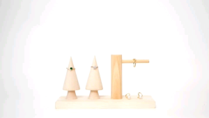 Tempat Perhiasan Cincin Pohon Cemara: Estetik & Unik