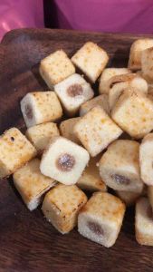 Toasted Pastillas from San Miguel Bulacan: Classic Pandan Ube Flavor