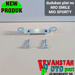 dudukan plat nomor depan MIO SPORTY MIO LAMA MIO SMILE NOUVO LELE