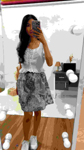 Rok Pendek Wanita Korean Style & Bawahan Mini Motif Batik