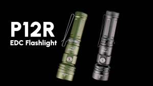 ไฟฉายพกพาเอนกประสงค์ Cyansky P12R  EDC Flashlight 1300 LM ระยะแสง 240 เมตร สำหรับ EDC / Outdoor / การใช้งานประจำวัน