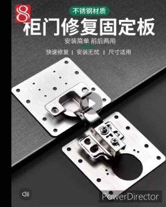 [READY STOCK] Soft Closing Cabinet Hinge Safety buffer slow close & normal close