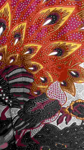 Lasmana Cream Baju Batik Pria Premium Slimfit