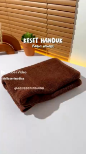 Keset handuk hotel kamar mandi full katun cepat menyerap