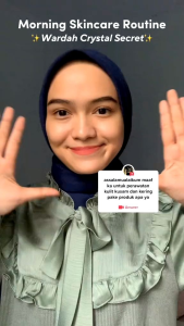 Skincare FLEK HITAM Wardah Paket Crystal Secret / Wardah Crystal Secret Series Skincare/ Wardah Paket Glowing Pemutih