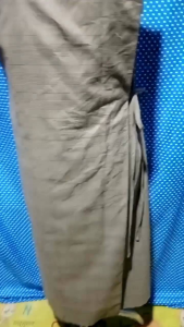 OL (OVERALL) MIDI DRESS BACKLESS GREY(CLOVIS) 345