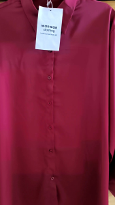 Kemeja Oversize Katun Silky Premium: Kemeja Super Jumbo Wanita Best Seller