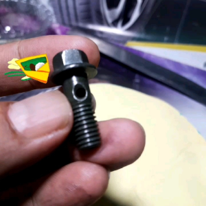 BAUT SELANG NEPEL DISC REM CAKRAM M10 DRAT (12) KASAR KUNCI KEPALA 10