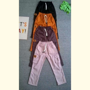 Chino Cargo Celana Panjang Anak Katun 5-15th