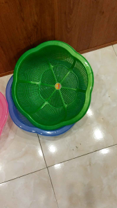 Rổ nhựa 6 múi kt M36xĐ18xC11.5 (cm) hàng nhựa cao cấp việt nam