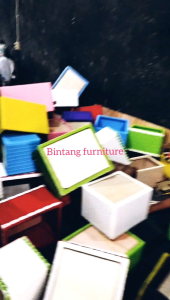 READY STOK Lemari Rotan Sintetis 6 Laci Lemari Plastik Minimalis Murah