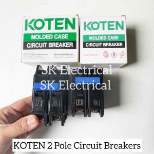 KOTEN 2 POLE | BOLT-ON | PLUG-IN Circuit Breaker | SK Electrical