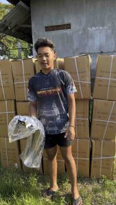 Slebor belakang honda cb 125 crome merk knz