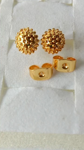 ANTING TUSUK WANITA ANTI LUNTUR MOTIF GOLD