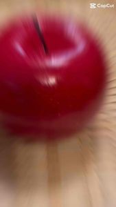 แอปเปิ้ลปลอม (เกรดบี) วัสดุผลิตจากโฟม