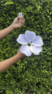 Kelopak Bunga Dekorasi Pelaminan Motif Bunga Sakura