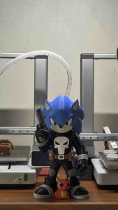 Đồ chơi Sonic PETG in 3D cao 28cm