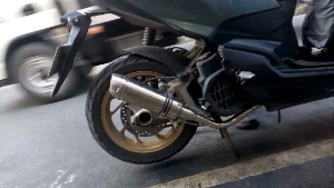 SAMURAI 155 LEOVINCE FULL SET EXHAUST PIPE