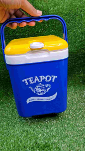 กระติกทรงเหลี่ยม TEAPOT สีสวย - กระติกทรงเหลี่ยมเตี่ยง 25 กรัม ทีพอท สีสวย