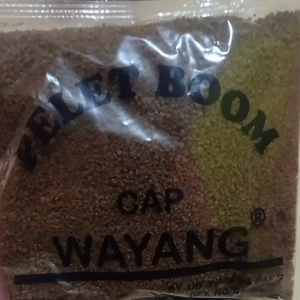 Pelet Boom Ikan Mas & Nill Bawal Patin Gacor Wayang Coklat