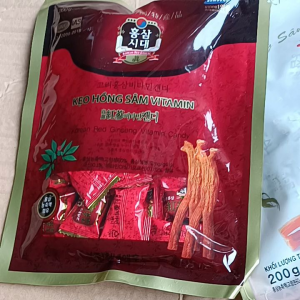 [Combo 10 gói] Kẹo hồng sâm vitamins 200g