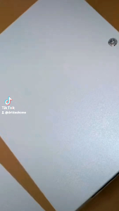 POSMITH IP54 Metal Enclosure Electrical Panel Box H800mm X W600mm X D250mm H32"X W24" X D10" (HS800600250)