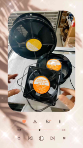 HOKOMO Cooling Fan Blower Fan Axial fan Round/Square  6inch Ball Bearing 240VAC /110VAC/ 415VAC - READY STOCK