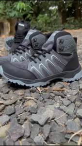 ZAVISION: Sepatu Safety Ujung Besi & Hiking Gunung