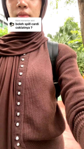 Callra Knitwear Premium Cardigan Rajut Motif Kancing Kekinian