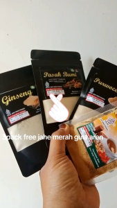 promo spesial Oktober!! 1paket free 50gr herbal instan/ginseng bubuk 50gr/pasak bumi bubuk 50gr